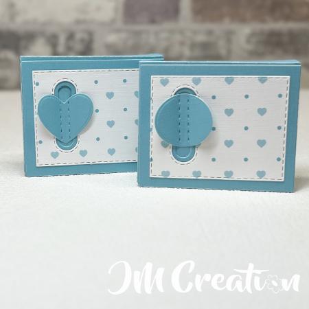 Herz-Verschlußbox - Stanzschablone